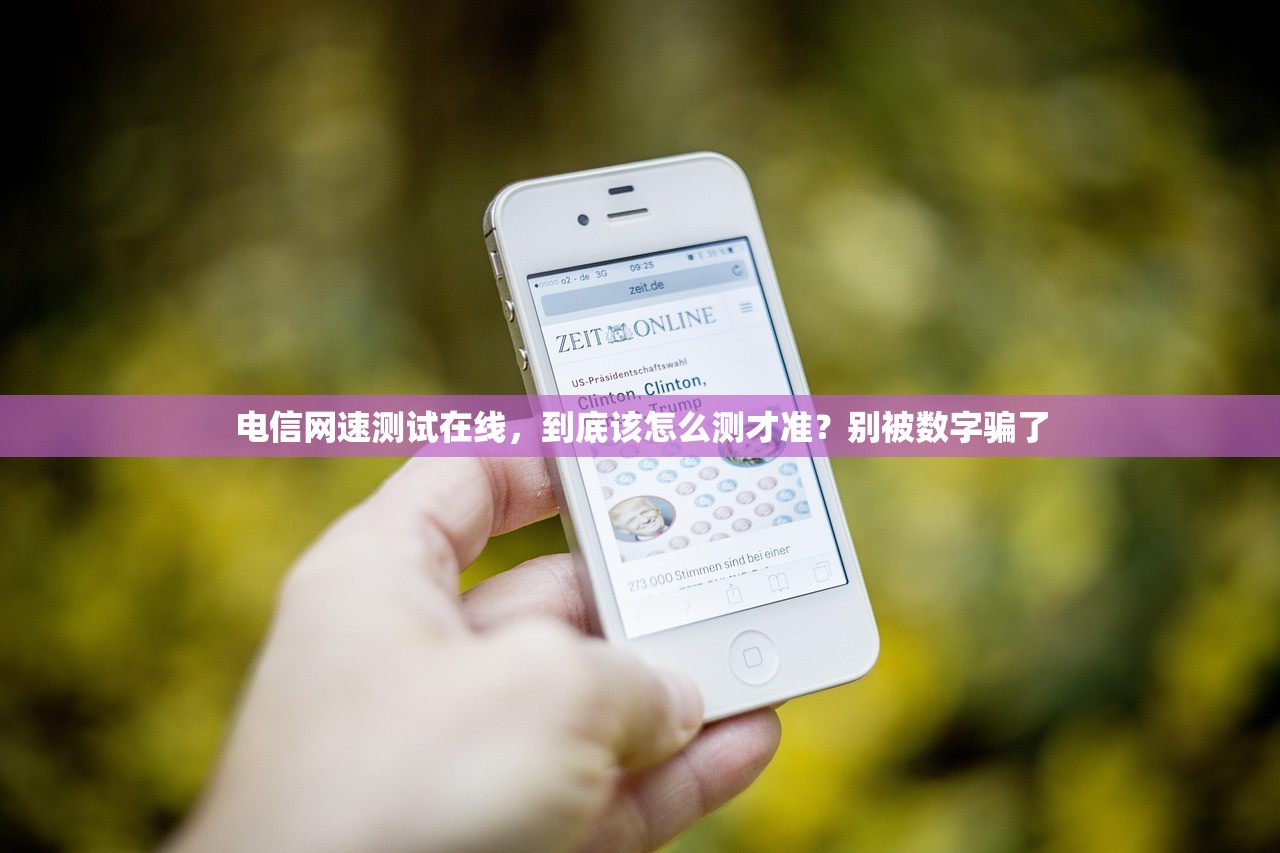 电信网速测试在线，到底该怎么测才准？别被数字骗了
