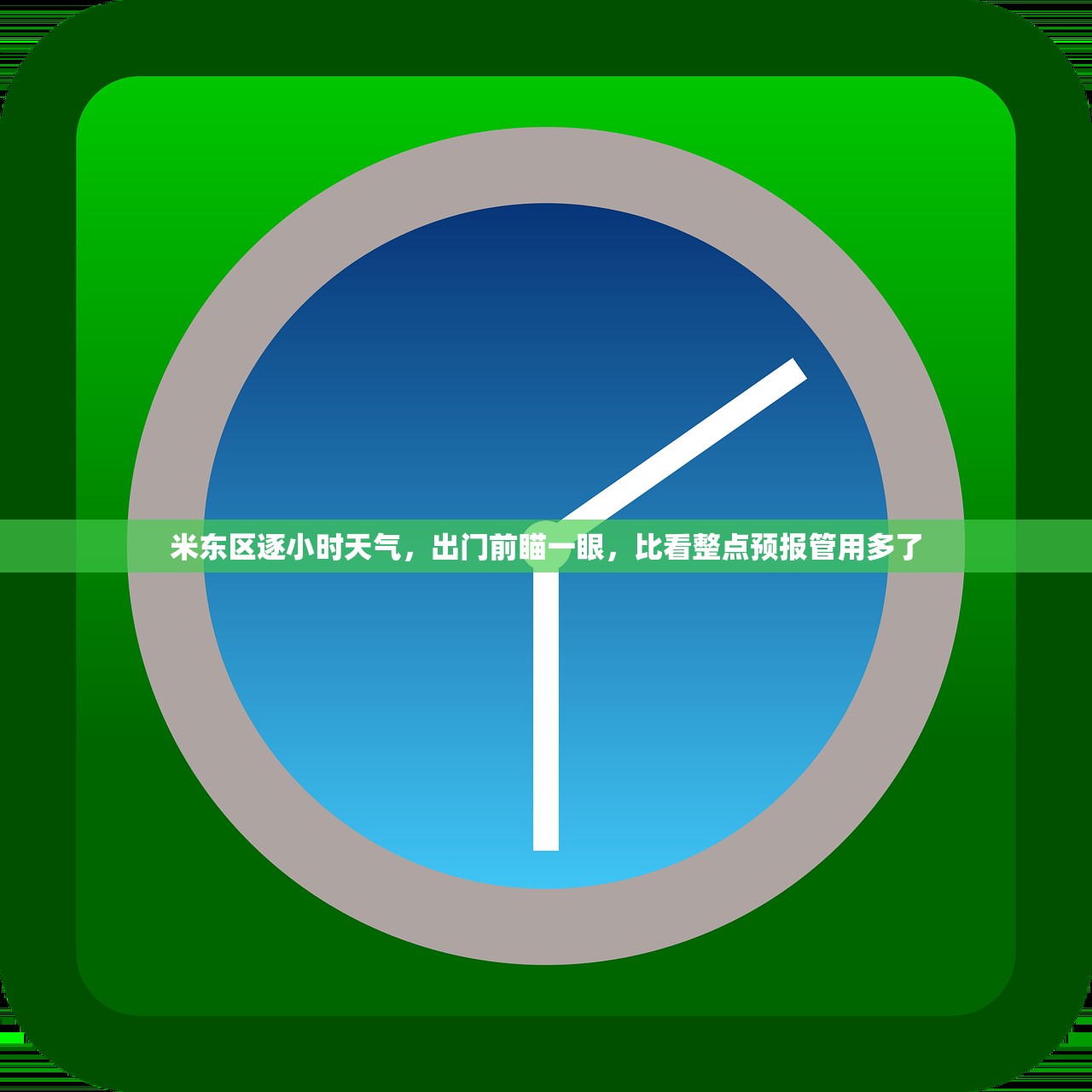 米东区逐小时天气，出门前瞄一眼，比看整点预报管用多了