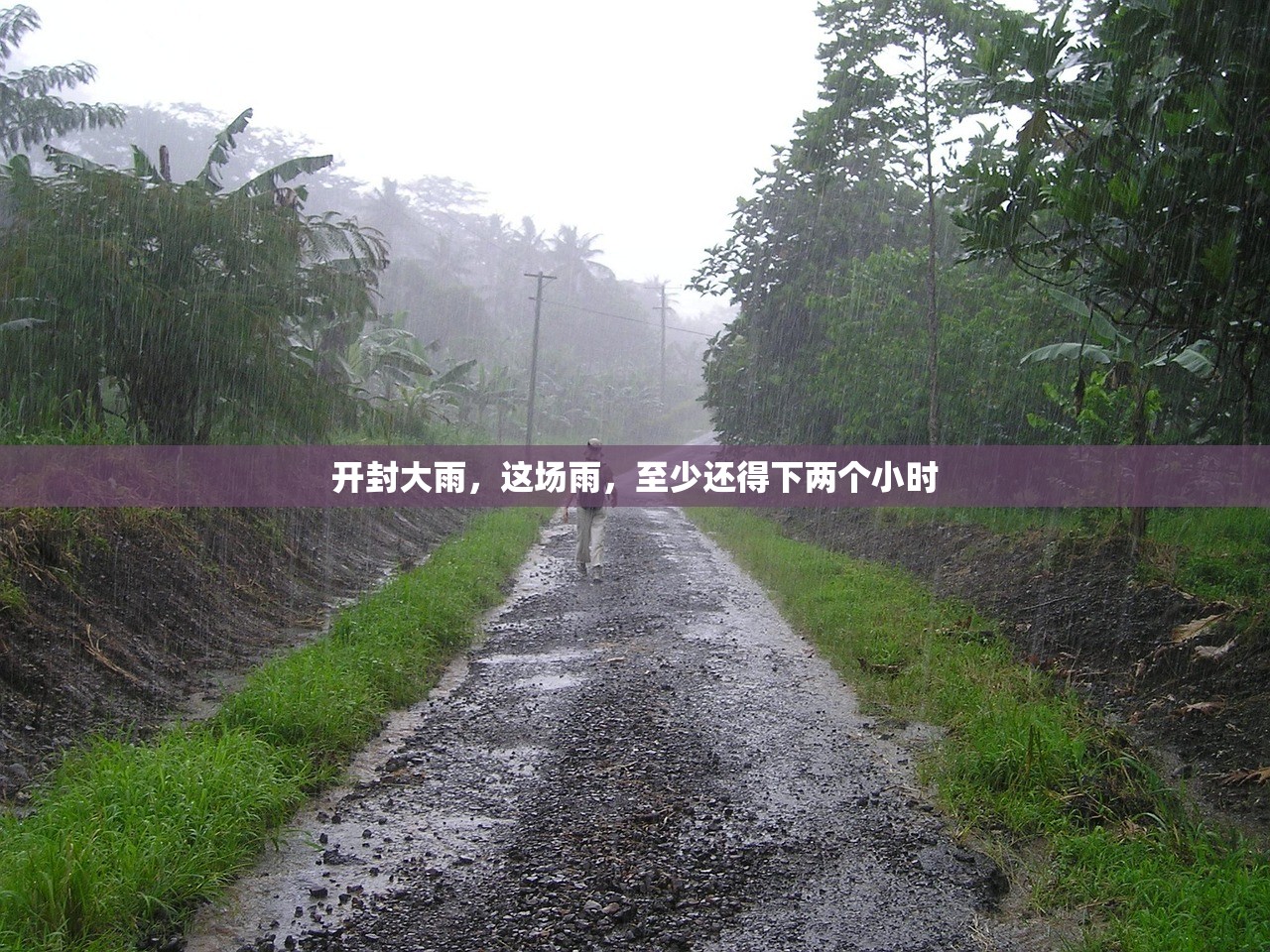 开封大雨，这场雨，至少还得下两个小时